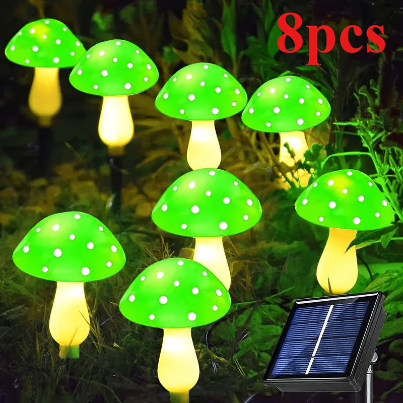 8 Pièces Vertes