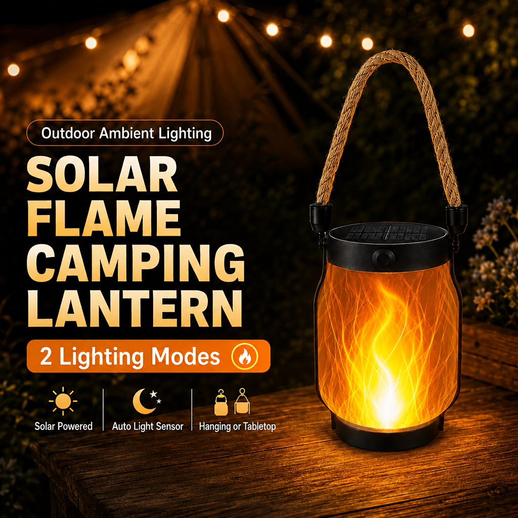 Lumières de Flamme de Lanterne Solaire