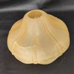 Lot de 2 verres de remplacement tulipe ambrés dépolis, Ø 21 cm