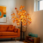 Lampadaire arbre d'érable lumineux LED, de 120 à 210 cm