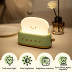 Lampe veilleuse grille-pain LED rechargeable, minuterie 15 minutes