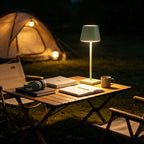 Lampe de table sans fil style bistrot, sept coloris mats