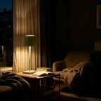 Lampe de table sans fil style bistrot, sept coloris mats