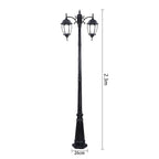 2 heads-black / China Mainland / Without E27 bulb