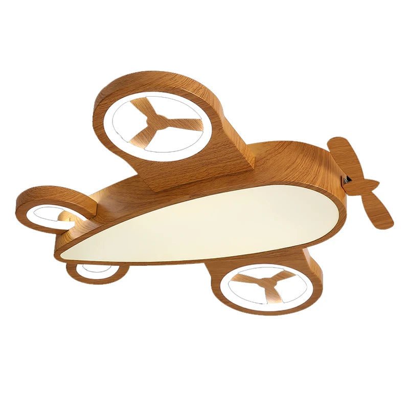Plafonnier avion à hélices pour une chambre d'enfant