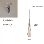 small plate lamp
