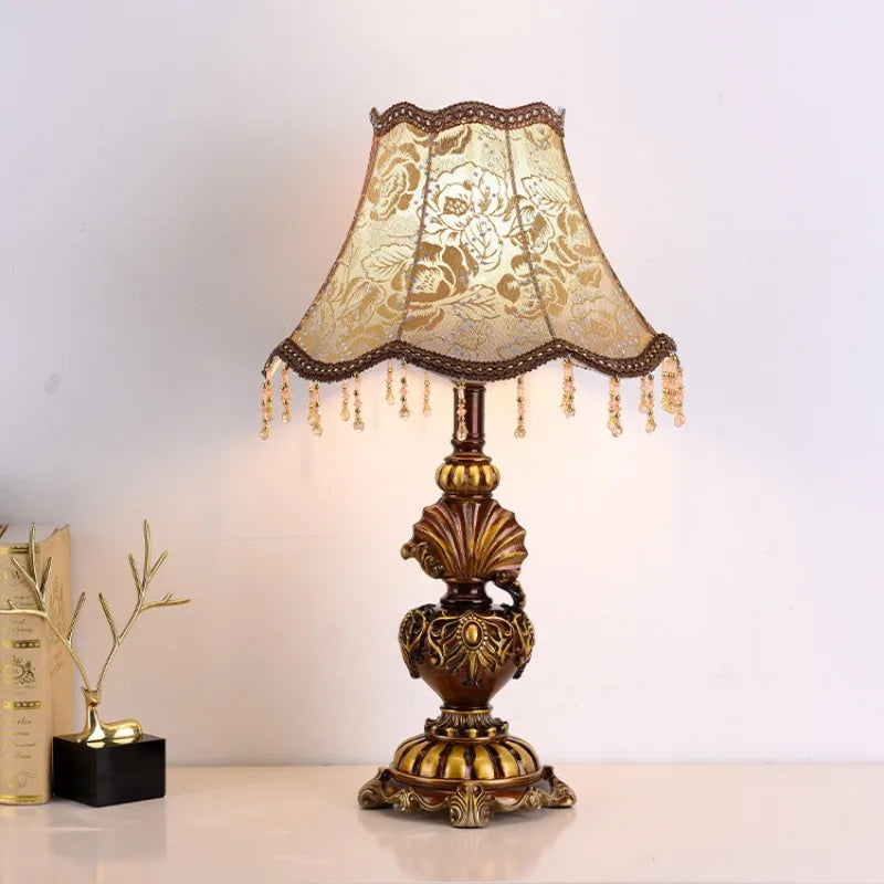 Lampe baroque à télécommande, ampoule LED incluse