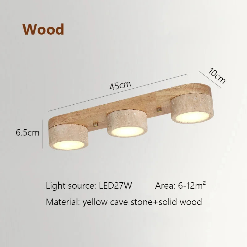 Wood-45cm / Warm  white no RC