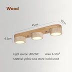 Wood-45cm / Warm  white no RC