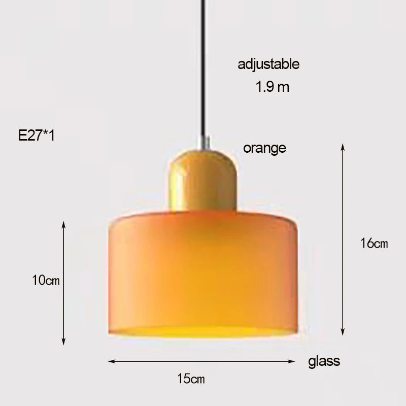 Orange / blanc chaud