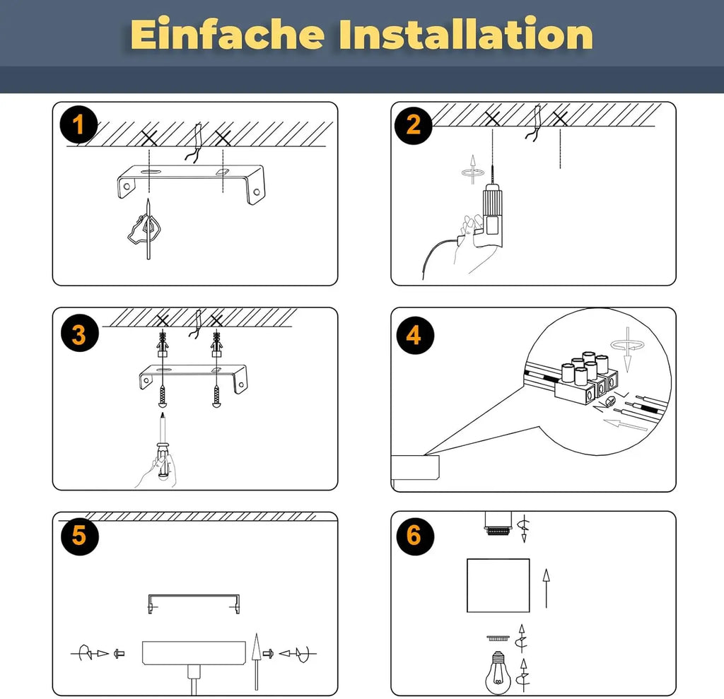 Suspension dorée 3 lampes sur barre de 65 cm, abat-jour cylindre E27