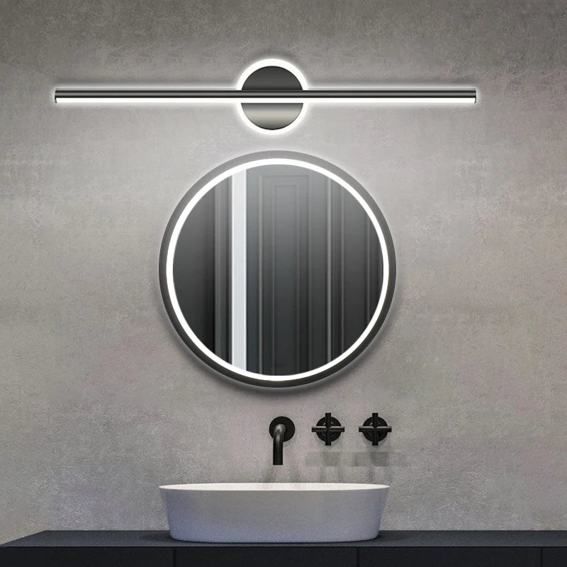 Une lumière de miroir sans ampoule à changer