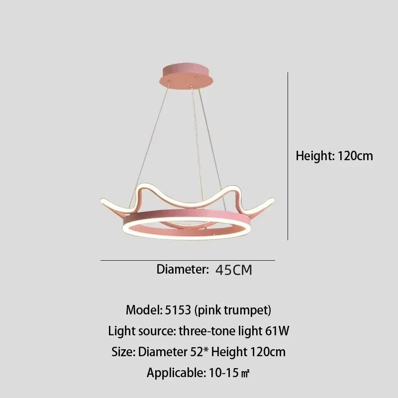 pink Dia45cm / Trichromatic light