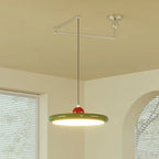 Suspension à disque LED et bras pivotant, du Ø 30 au Ø 50 cm