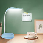 Lampe de bureau LED flexible sans fil, sur socle ou à pince