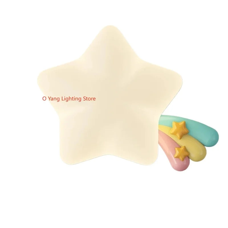 Applique murale étoile LED pour chambre d'enfant, ourson ou comète