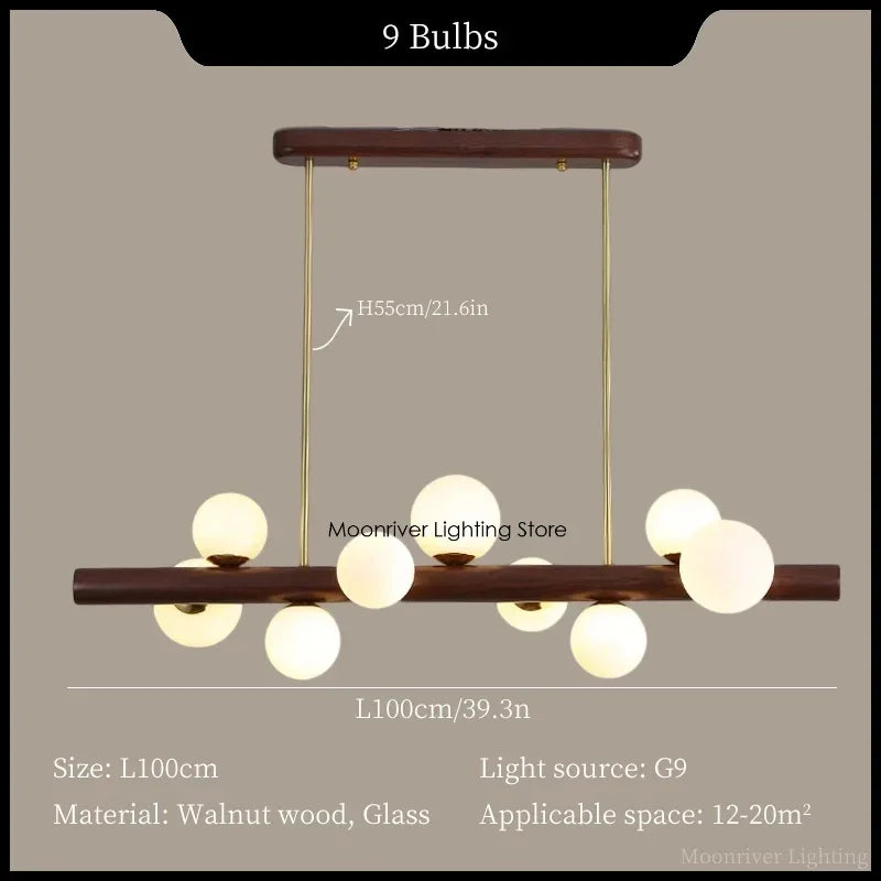 9 Heads-Walnut / China Mainland