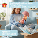 Lampe champignon rétro à pied en sphères, sans fil et tactile