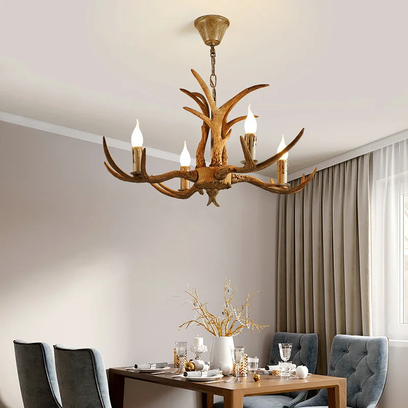 Lustre de chalet pour salon et salle à manger
