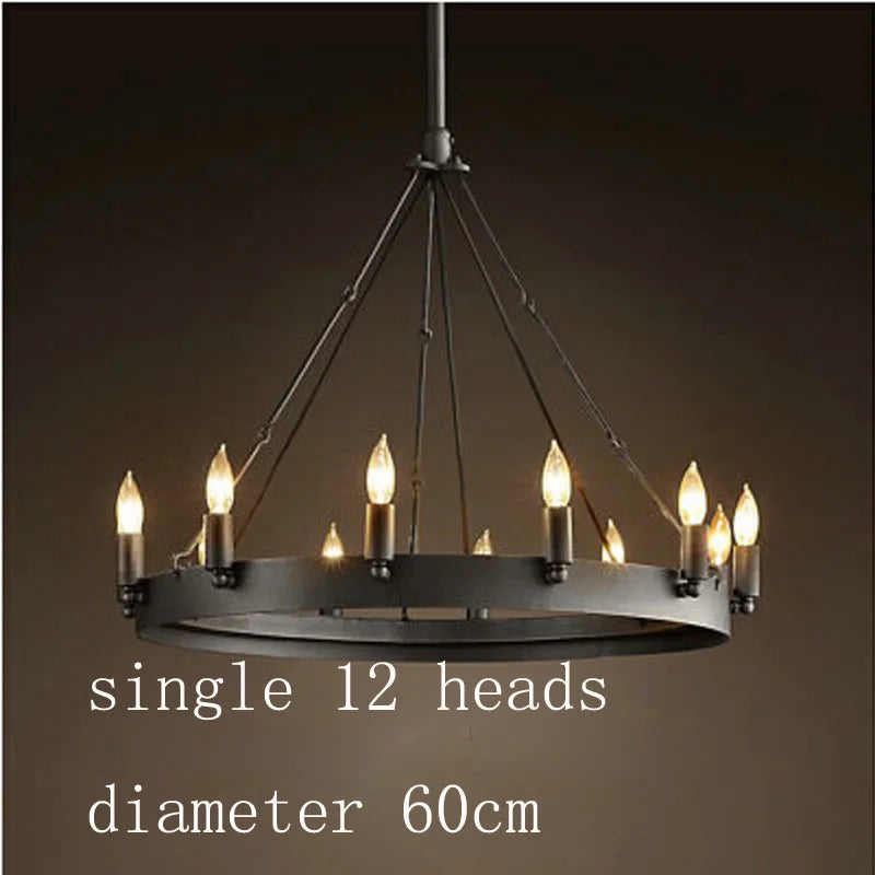 Double 42 heads / black lamp body