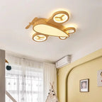 Plafonnier avion LED pour chambre d'enfant, 4 tailles, teinte au choix