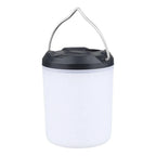 Lampe portable à piles pour camping, anse métal et diffuseur opalin
