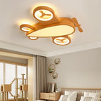 Plafonnier avion LED pour chambre d'enfant, 4 tailles, teinte au choix