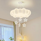 Suspension nuage LED pour chambre d'enfant, étoiles ou boules