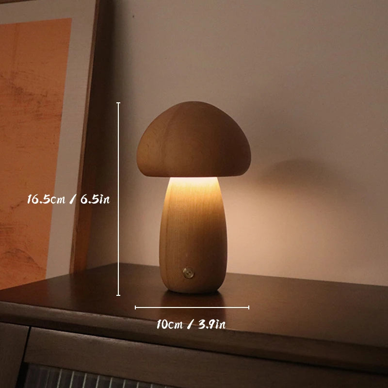 Beech B / Warm White / Prise USB