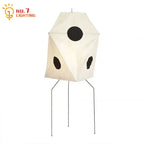 Lampadaire en papier de riz, dix formes de lanterne japonaise, E27