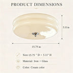 Cream Chrome 40cm / 3 color temperature