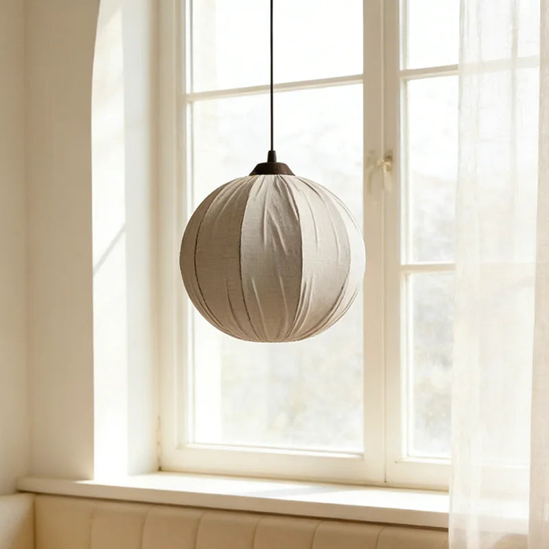 Une boule de toile pour une chambre apaisante