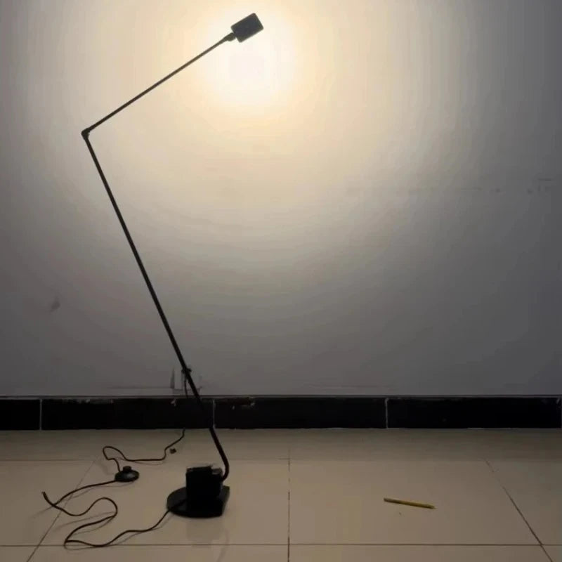 Lampadaire liseuse à bras articulé LED, 161 cm, quatre coloris
