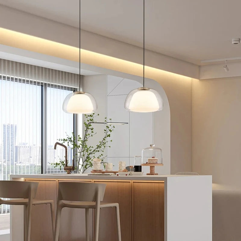 Une lumière diffuse pour la cuisine et la chambre