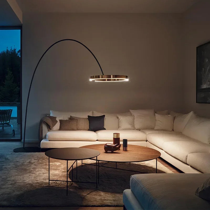 Cercle lumineux pour salon et salle à manger