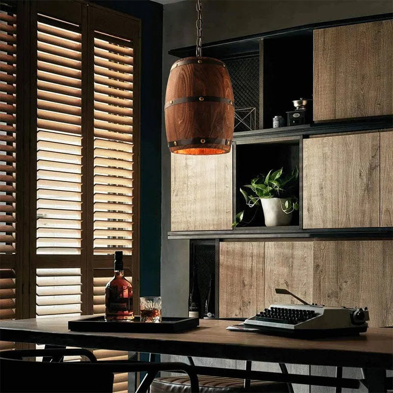 Luminaire de bar et d'îlot de cuisine rustique