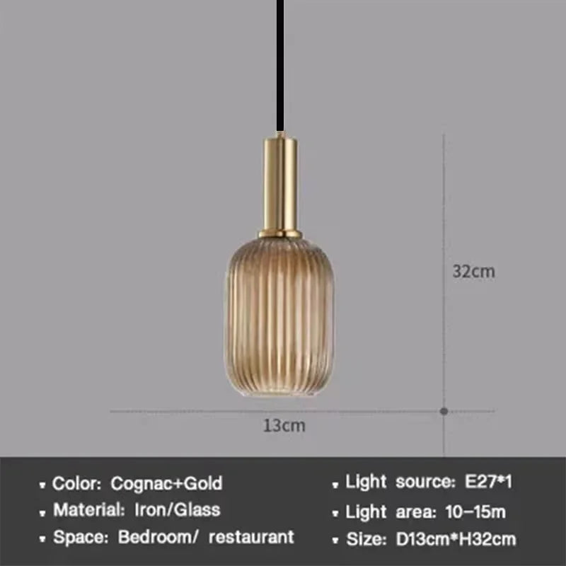 Amber 13cm / Without bulb