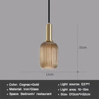 Amber 13cm / Without bulb