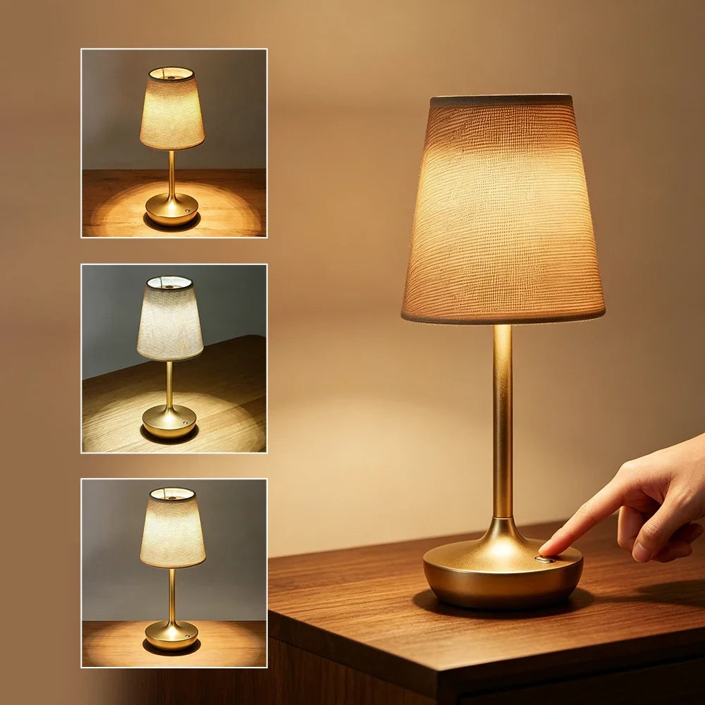 Une lampe de bureau discrète et sans câble
