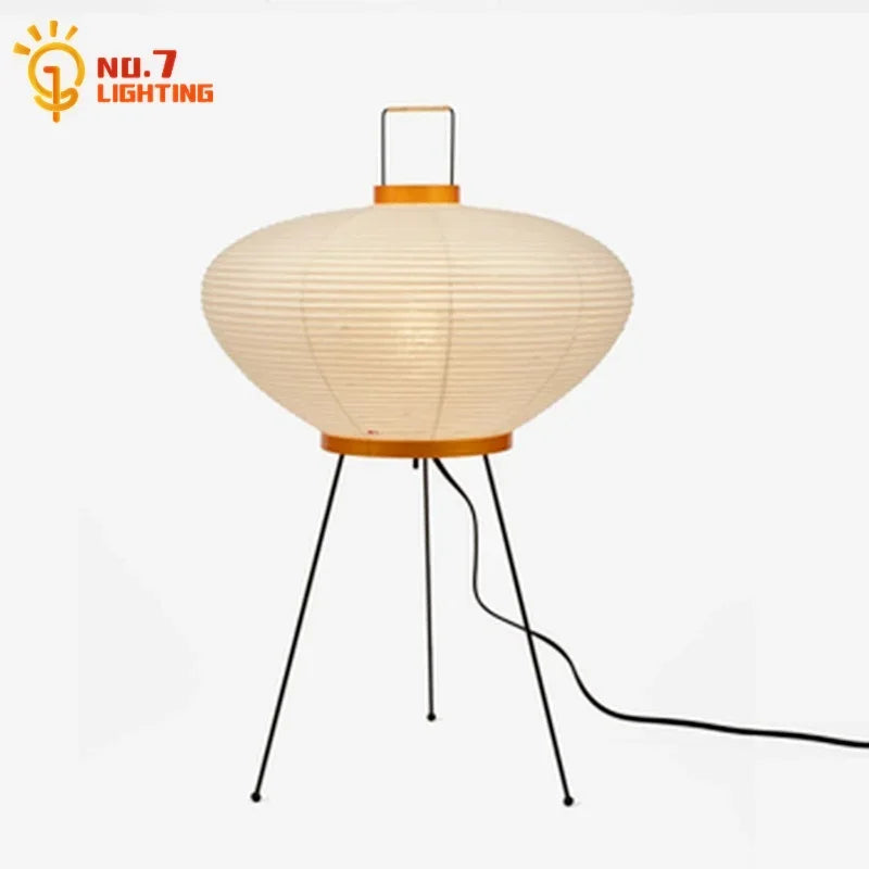 Lampadaire en papier de riz, dix formes de lanterne japonaise, E27