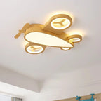 Plafonnier avion LED pour chambre d'enfant, 4 tailles, teinte au choix