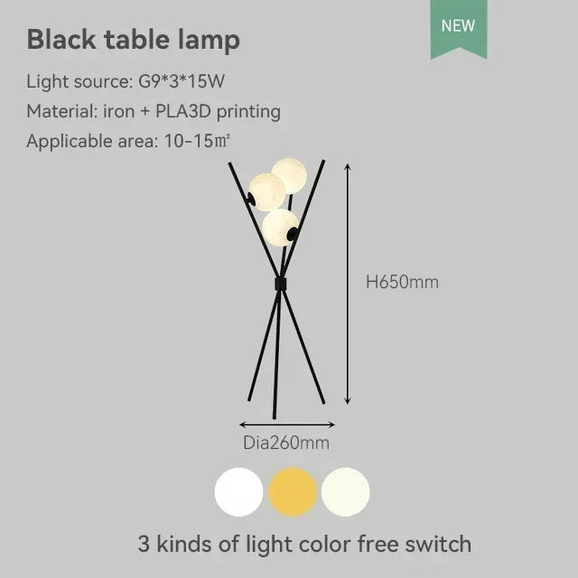 table lamp / Warm light
