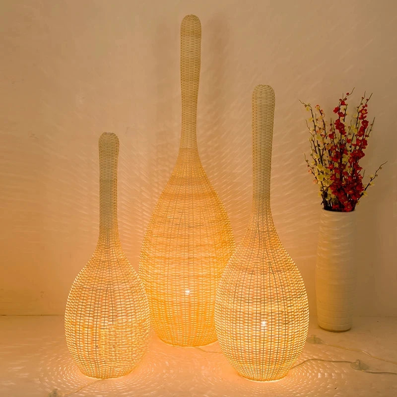 Vannerie lumineuse pour un salon ou une chambre