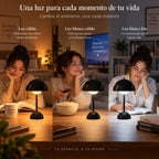 Lampe de table sans fil champignon laquée, 30 cm, rétro