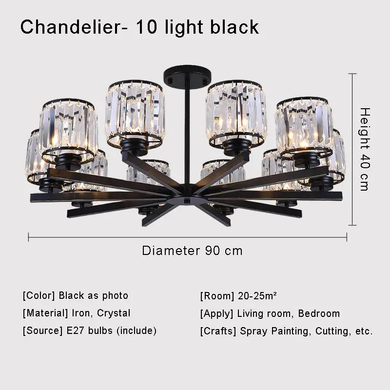 black 10 lights