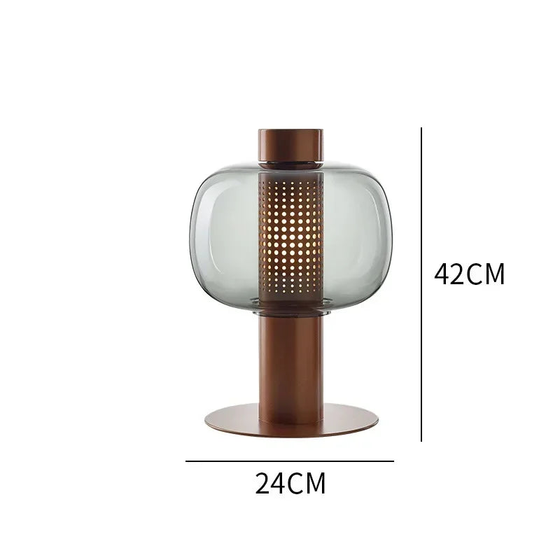 Black-Transparent / EU plug / White Light