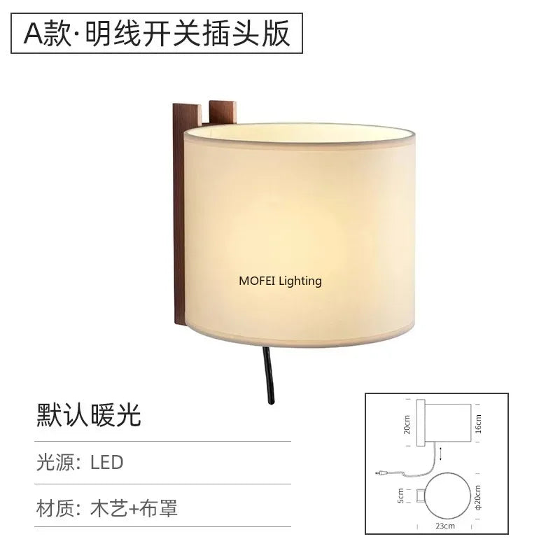 A  wall lamp
