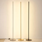 Lampadaire LED barre verticale 150 cm, version lampe à poser 46 cm