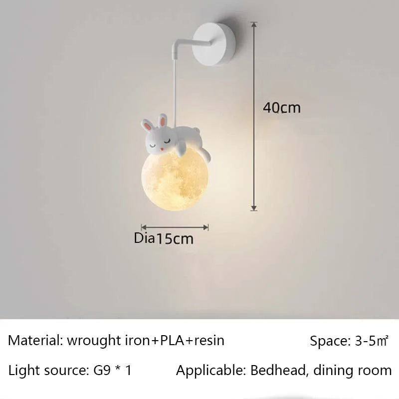Bunny wall light / China Mainland