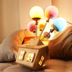 Lustre ballons et maison volante pour chambre d'enfant, 6 ou 8 feux